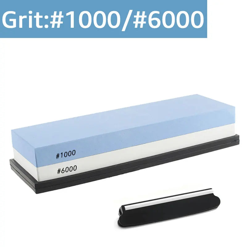 Sharpening Stone Knife Sharpener Professional Whetstone Dual Side Set Grinding Shapner Water Wetstone Kitchen Accessories Tools
