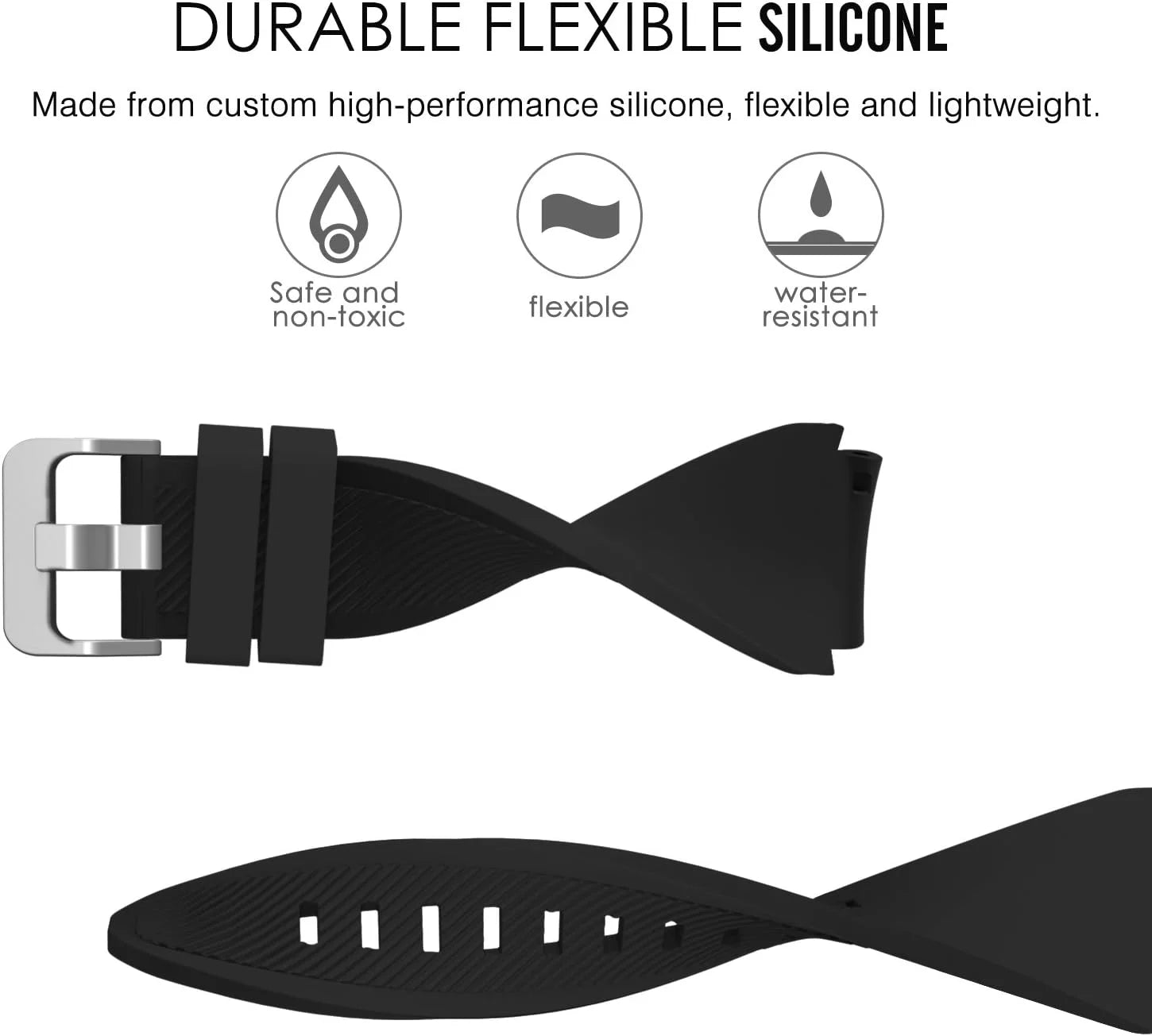 20MM 22MM Silicone Strap for Samsung Galaxy Watch 4 5 6 7 44mm 40mm 5 Pro Classic 42 46mm 43 47mm Band Active 2 Gear S3 Bracelet