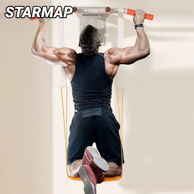 Adjustable Pull Up Assistance Bands Set For Assist Men Women Hanging Training Chin-Up Workout Body Stretching Home Fitness