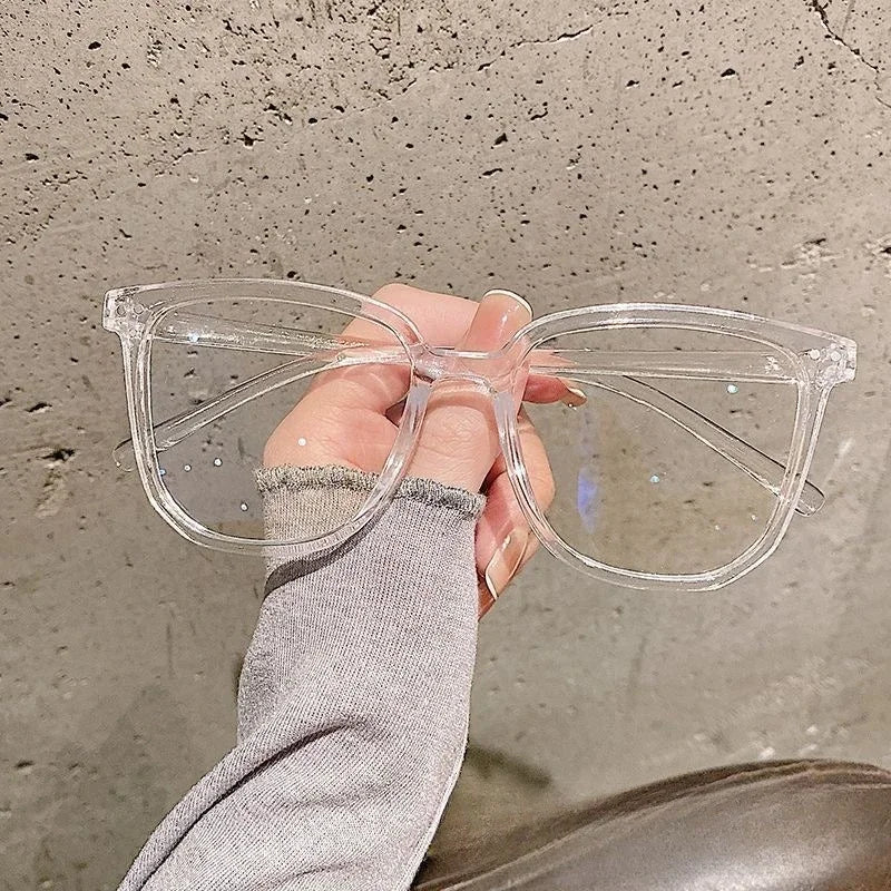 2/3pcs Unisex Square Frame Anti Blue Light Glasses Blocking Glasses - Stylish Campus Look, Face-Flattering Optical Eyewea