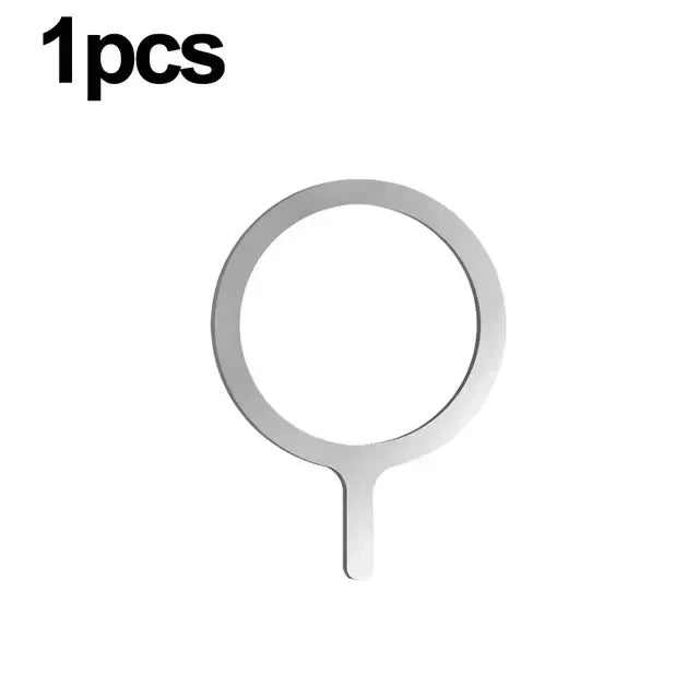 Universal Magnet Sticker Magnetic Adapter Ring Suitable for Magsafe IPhone Wireless Charging Cellphone Round Metal Plate Ring