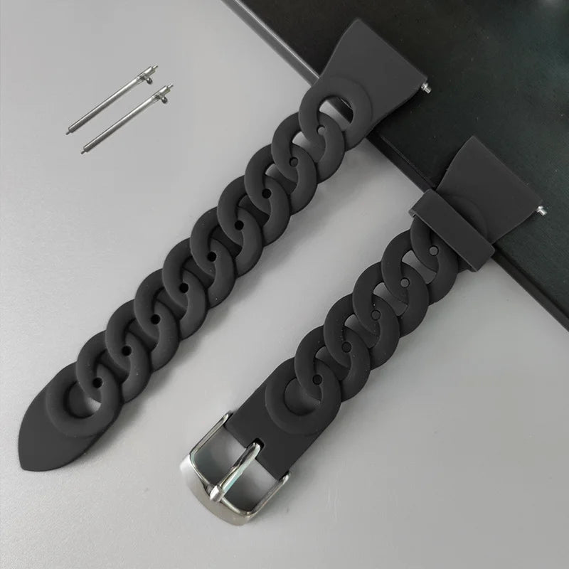 20mm strap For Samsung Galaxy watch 4/4 classic/5 Pro/Active 2/3/Gear S3/amazfit bip 22mm bracelet Huawei watch GT 2/3 Pro band