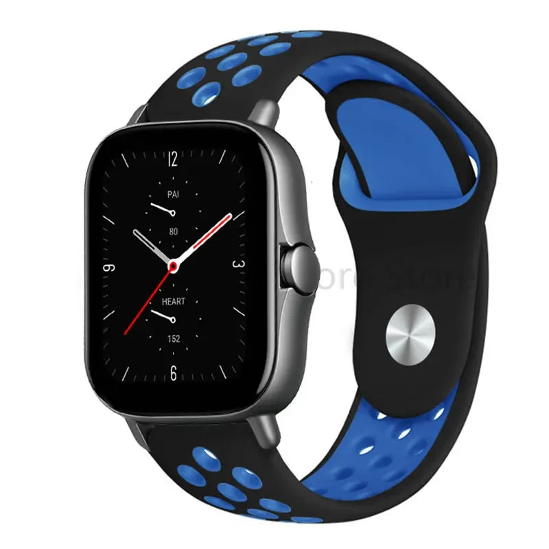 Pride strap For Amazfit GTS 4-3-2e Mini/GTR 4-3-Pro-2 47mm/GTR 2e/stratos 2/3 20mm/22mm Watch band sport Bracelet bip-U-S-lite