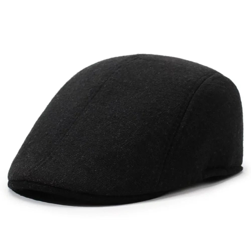 New Soft Men Berets Casual Anti-UV Newspaper Hat Dad Hat Men