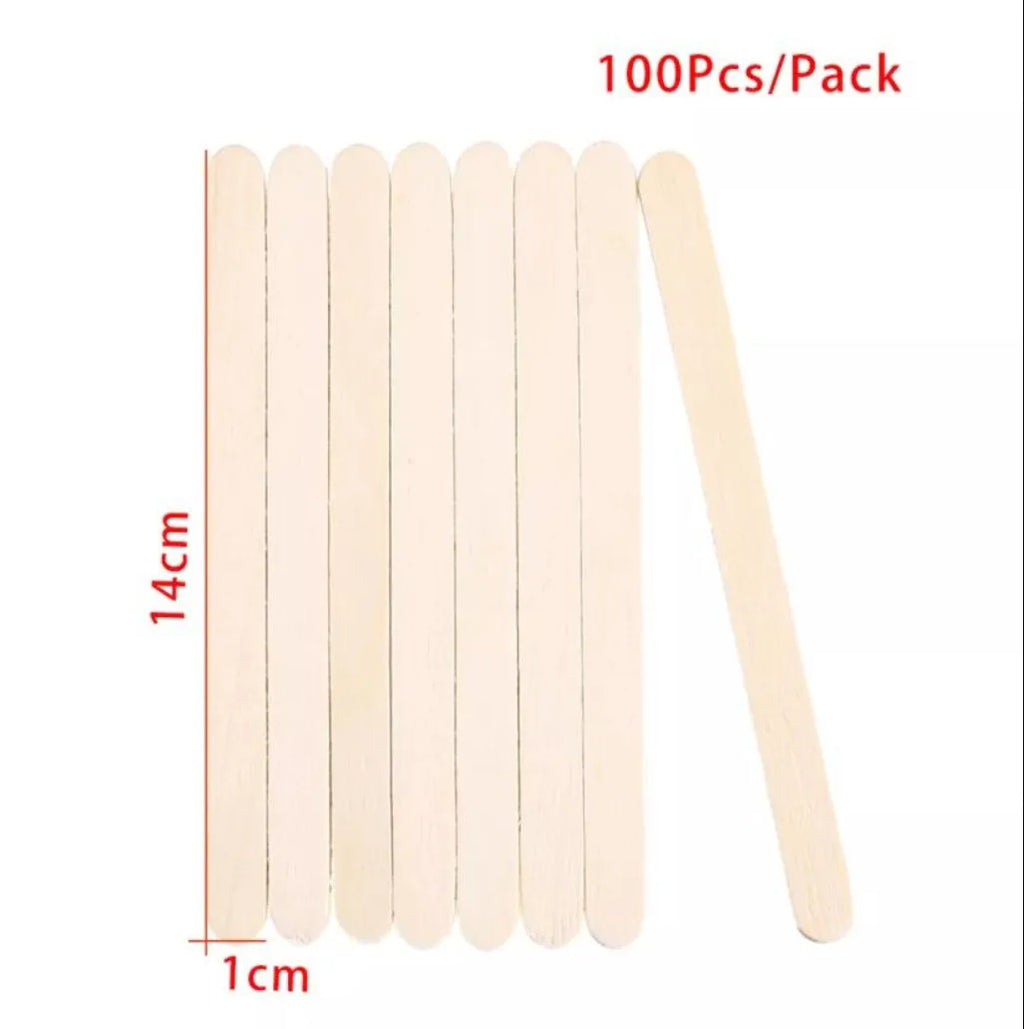 50/100/150Pcs Resin Tool Epoxy Stirring Stick Popsicle Ice Cream Stick Handmade DIY Resin Mold Wood Ice Pop Sticks Making Tools