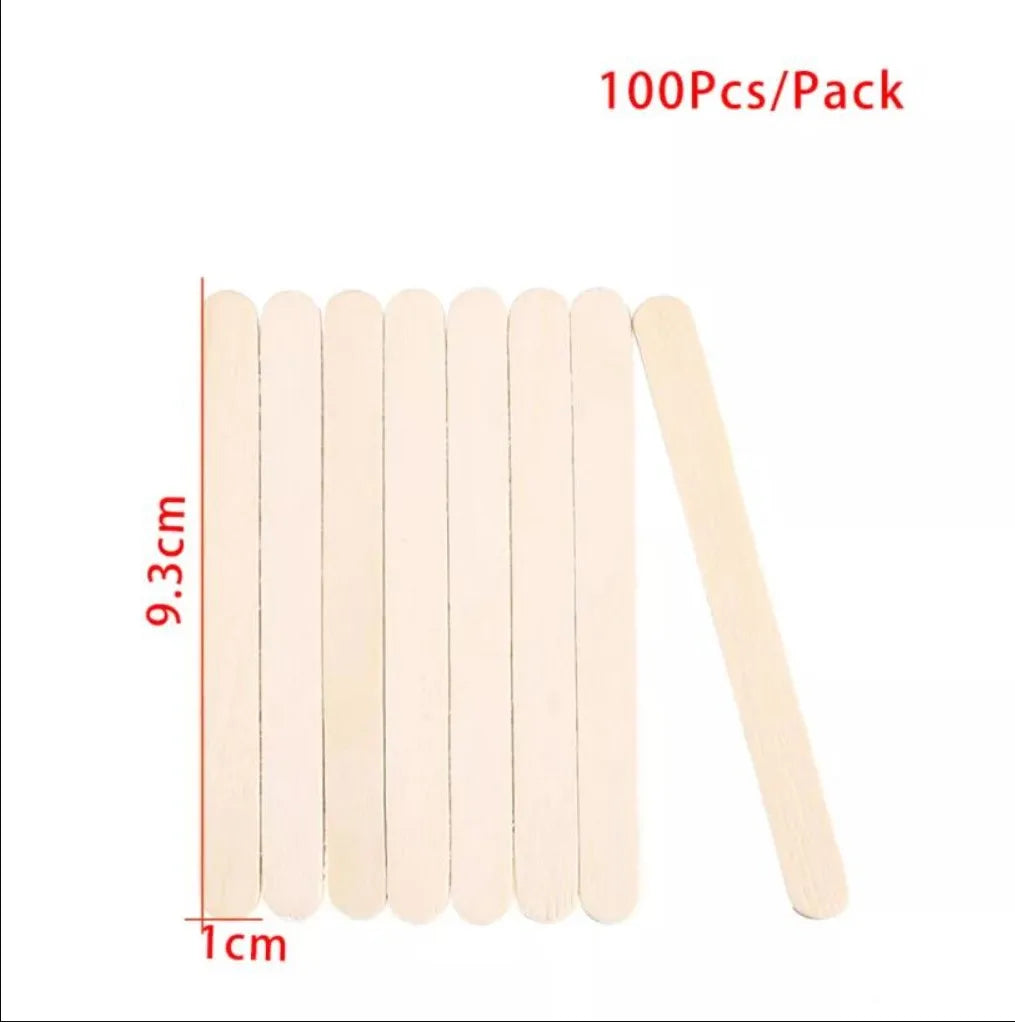 50/100/150Pcs Resin Tool Epoxy Stirring Stick Popsicle Ice Cream Stick Handmade DIY Resin Mold Wood Ice Pop Sticks Making Tools
