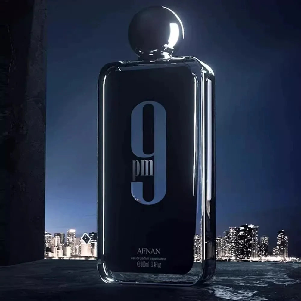 Afnan perfumes 9 pm mens extrait de parfum 100 ml Long-lasting fragrance suitable for everyday use Valentine's Day gift.s