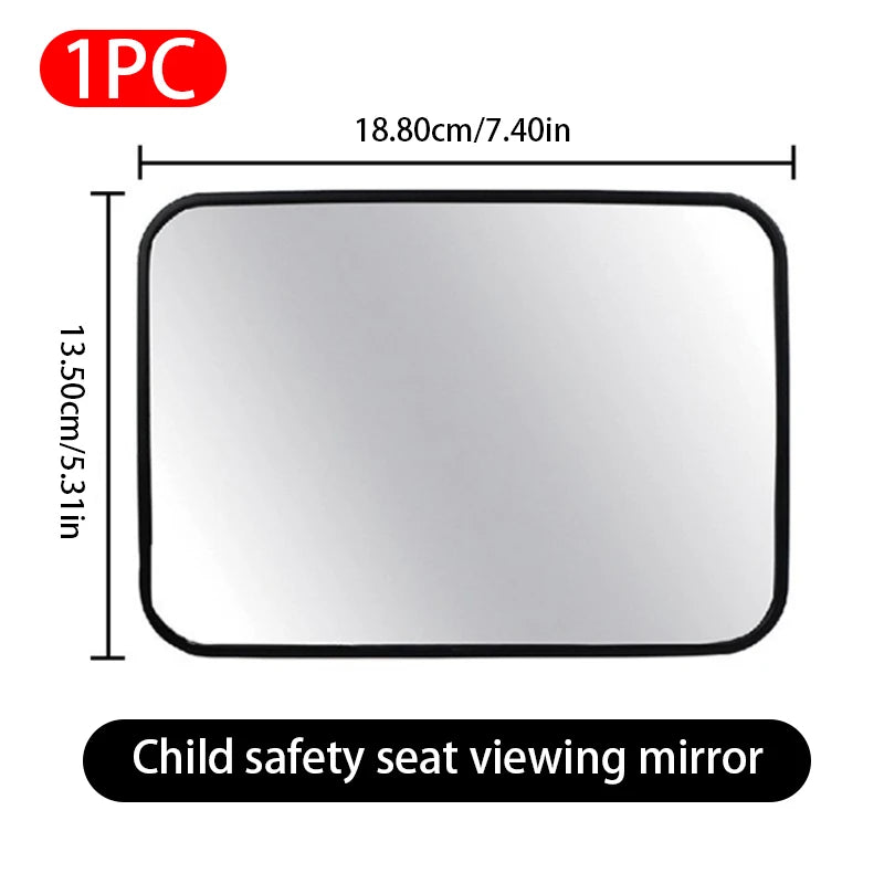 Car Rearview Mirror Baby Mirrors For Safety Interior Mirror Universal Car Seat Headrest Mirror Monitor Child Baby Safety Driving