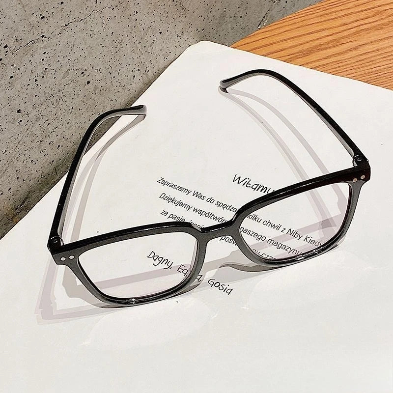 2/3pcs Unisex Square Frame Anti Blue Light Glasses Blocking Glasses - Stylish Campus Look, Face-Flattering Optical Eyewea
