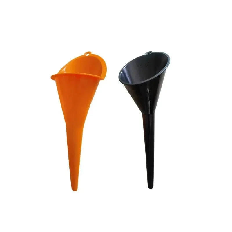 Car Long Stem Funnel Oil Fuel Filling Tools Anti-splash Plastic Oil Funnel Motorcycle Refueling Tools Auto Accessories