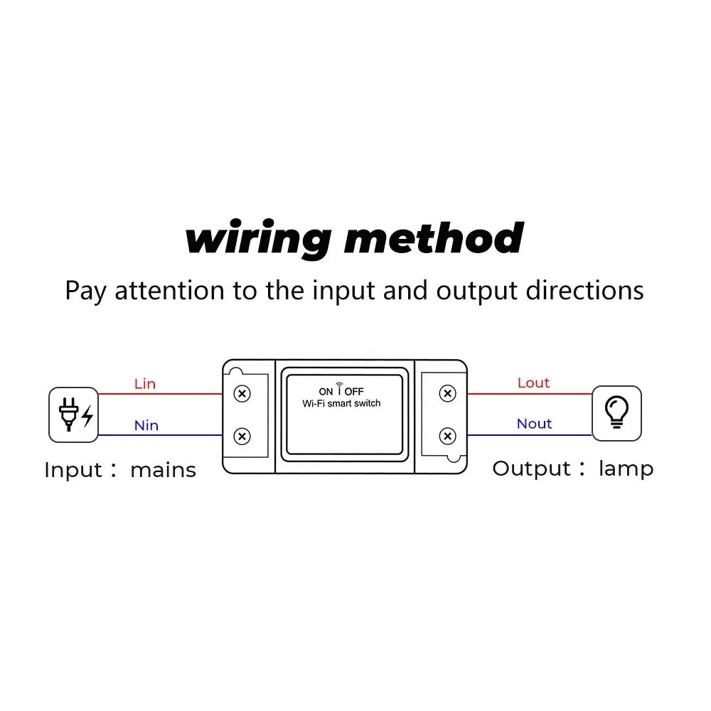 WIFI Switch Smart Home Automation Relay Module Work With Tuya appAlexa Timing Switch Smartlife APP Wireless Remote Control Relay