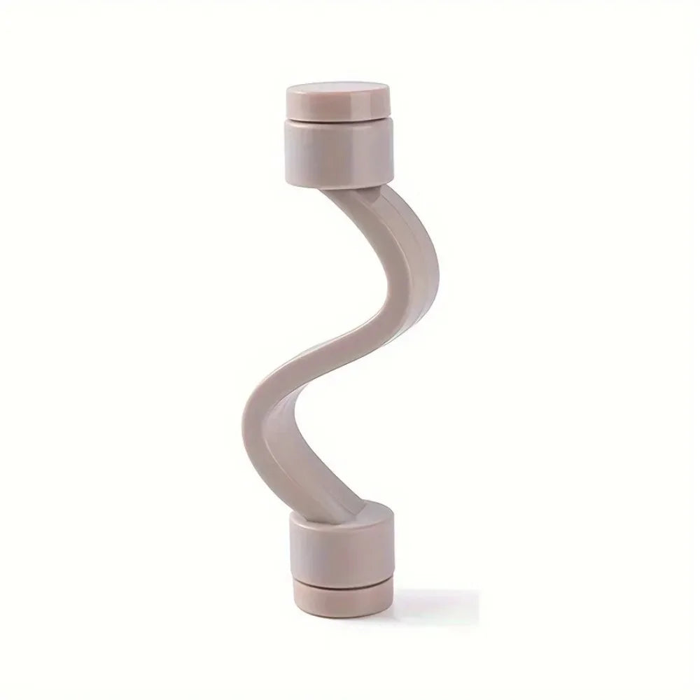 1pc laundry door safety lock - ventilated and anti mold, washing machine and bathtub protection clip, 0.79X3.94 inches