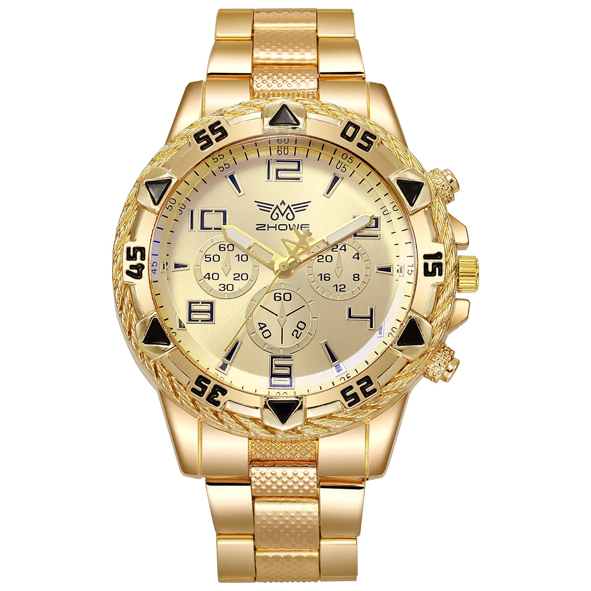 Rock Heavy Popular Big Dial Men Quartz Watches Horloges Mannen Мужские Часы Luxury Brand Men's Wristwatch Relogio Masculino Saat