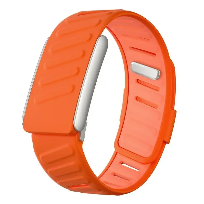 Whoop Silicone Band 5.0Whoop Two Color Wristband for Whoop 5.0 Heart Rate Monitor Waterproof Sports Fitness Waterproof Wristband