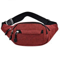2025 Men's Sports Fanny Pack Fashion Phone Female Chest Bag Unisex Waist Bag Women Small Canvas Shoulder Casual Crossbody Bags