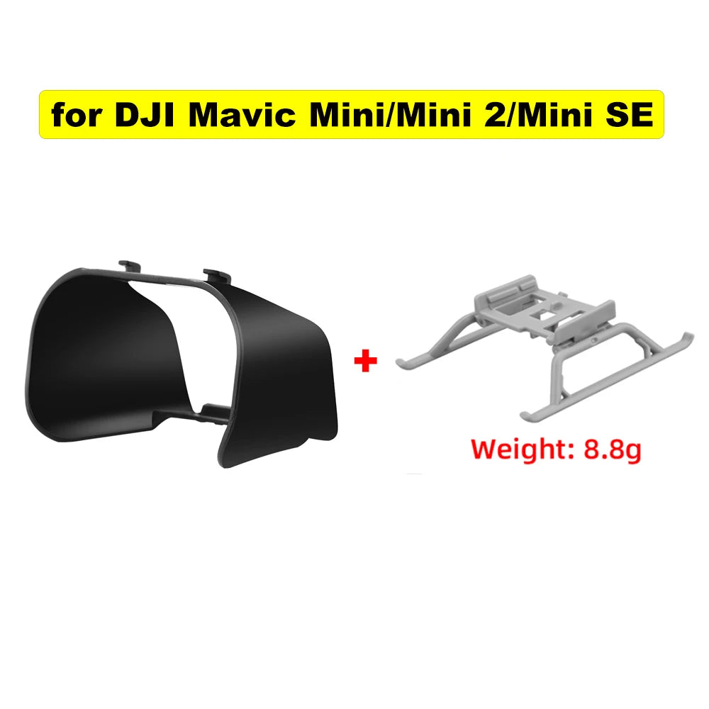 Lens Cover Cap for DJI Mini 4K/Mavic Mini/Mini 2/SE Lens Hood Sunshade Protective Cover Anti-glare Gimbal Camera Guard Accessory