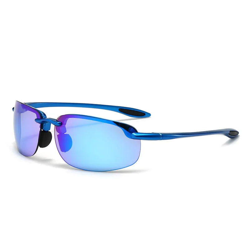 Classic Sports Protective Glasses, UV Resistant Sunglasses, Vintage Men's Glasses, Outdoor Fishing Sunscreen Glasses
