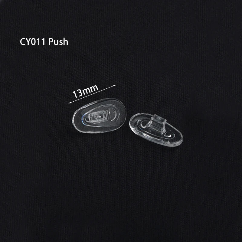 2000pcs Wholesale Eyeglasses Glasses Silicone nose pads various types & sizes eyewear nose pad part oval round