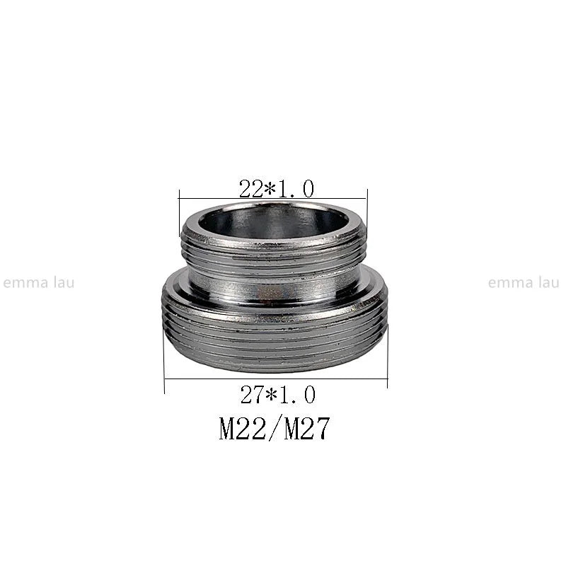16 17 18 20 21 22 23 24 25 30mm Turn 22 Faucet Aerator Adapter Water Purifier Fittings Brass Kitchen Faucet Plumbing Accessories