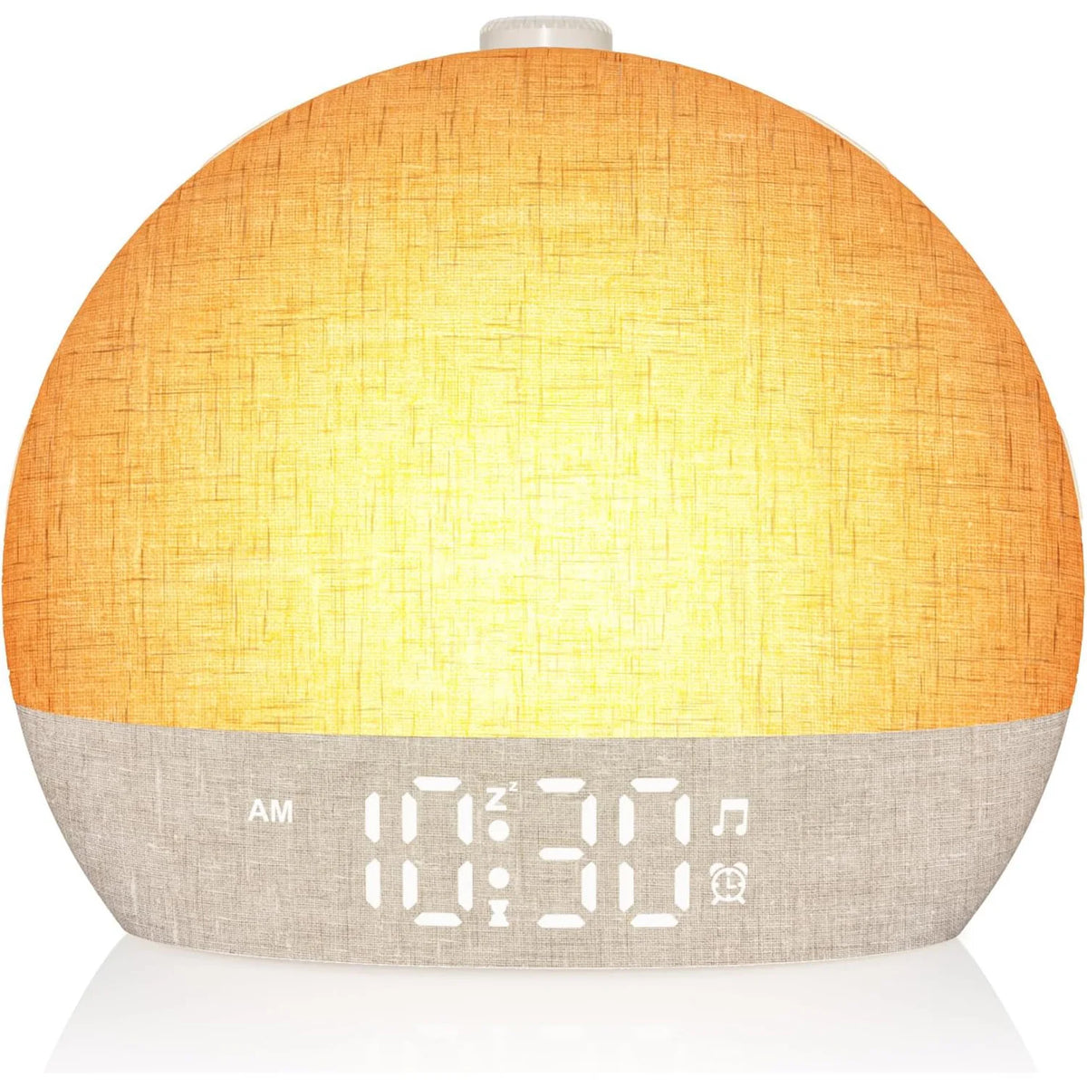 Wake Up Light Sunrise Alarm Clock Timer 30 White Noise Sound Machine Dimmable RGB Night Lights Sleep Aid Snooze Ideal for Gift