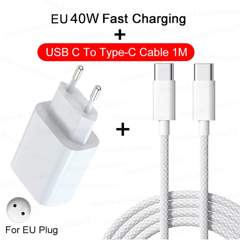 PD 30W USB C Fast Charging For iPhone 13 12 11 14 Pro Max 7 8 Plus Mini XS XR X Quick Charge USB Type C Cable For iPhone Charger