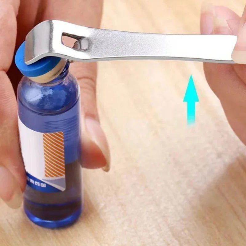 1/5Pcs Stainless Steel Oral Liquid Vial Opener Nurse Doctor Medical Tool Portable Ampule Bottle Can Opener Kitchen Accessories