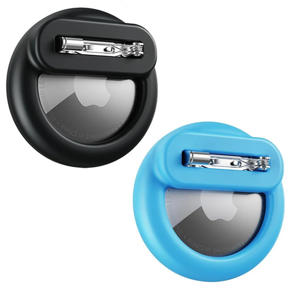 Silicone Airtag Holder for Kids with Safety Pins AirTag GPS Tracker Case for Children Elderly Hidden Inside Clothes Shoe Backpac