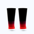 1 pair of calf support compression sleeves, suitable for men and women running without foot socks, outdoor sports marathon cycli