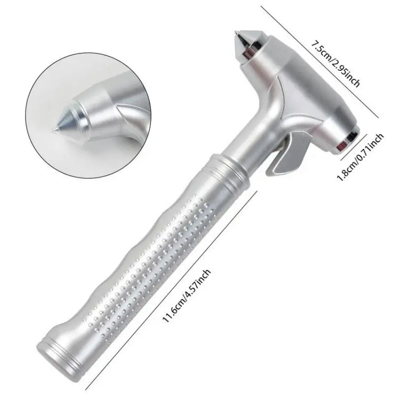 Emergency Safety Hammer Multi-functional Car Window Breaker Glass Smasher for Outdoor Vehicle Life-Saving