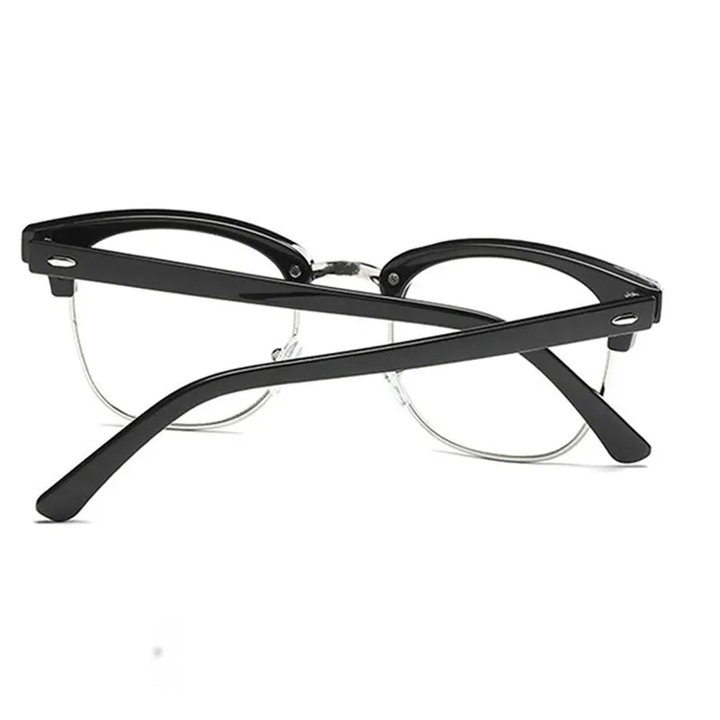 1pcs Men Retro Anti Blue Light Computer Glasses Reading And Gaming Glasses
