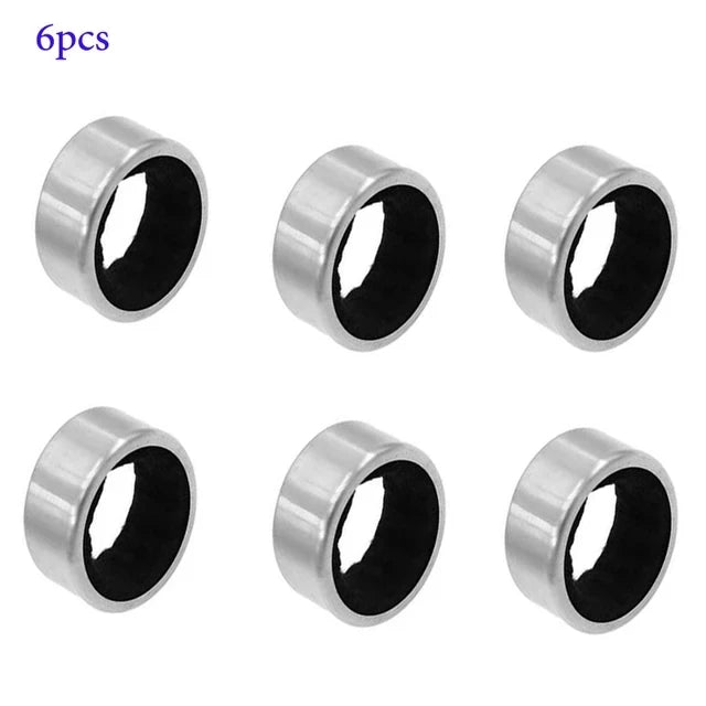 Stainless Steel Wine Bottle Collars Drip Ring Velvet Lined Anti-overflow Wine Drip Catcher for Home Bar Restaurant Outdoor Party