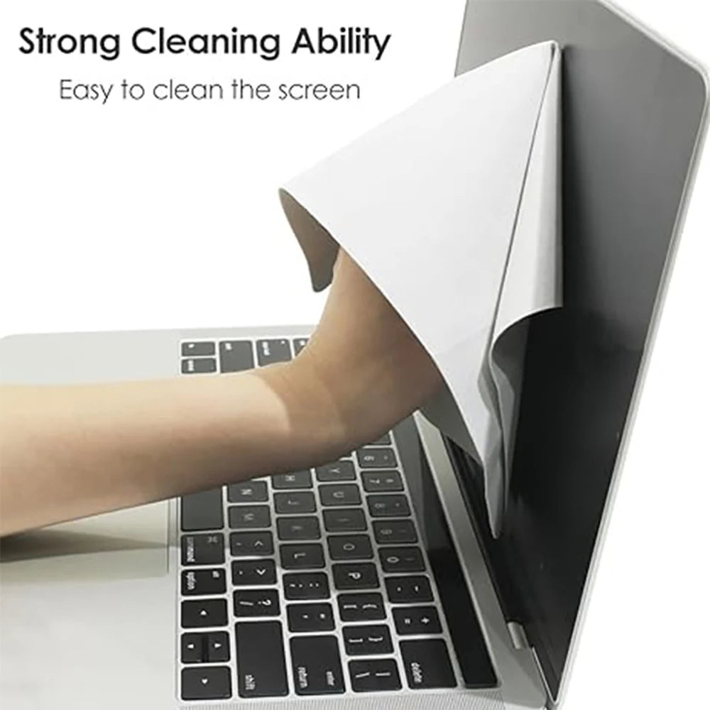 Ultra Soft Microfiber Cleaning Cloth for MacBook Pro 13 14 15 16 Inch Laptop Dust Proof Keyboard Screen Protector Cover Blanket