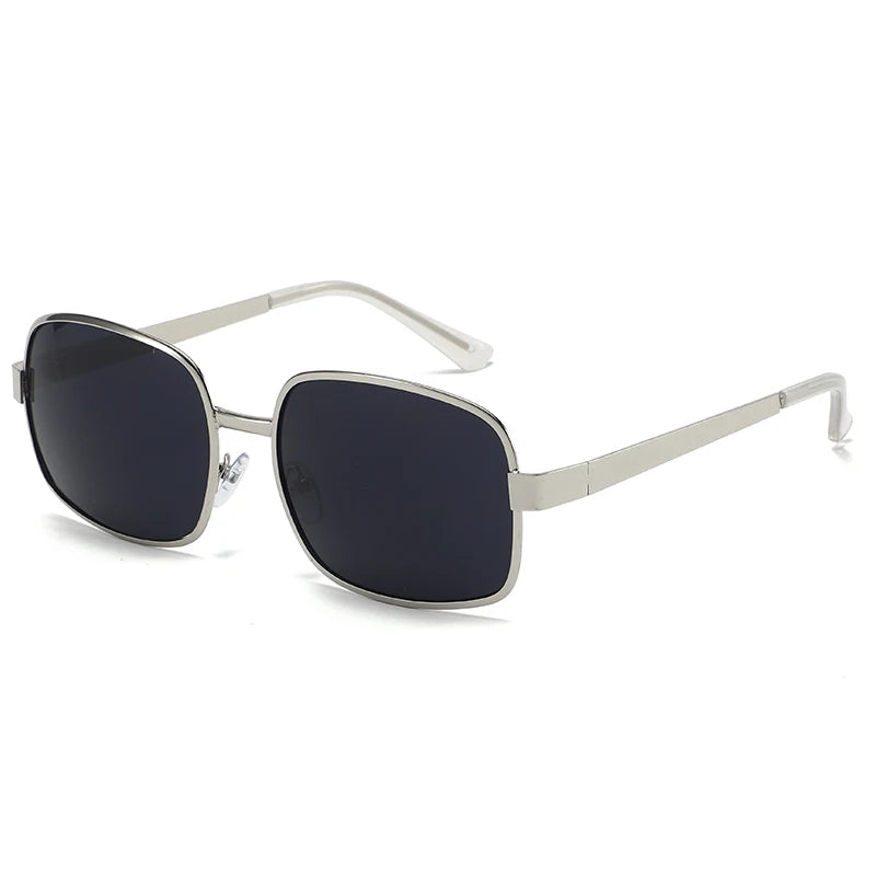 European And American Large-Framed Metal Sunglasses For Men And Women With Sun Protection And Retro Square And Round Frames 134