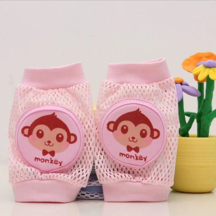 Baby Accessories Knee Pads Safety Bear Girl Boy Kids Crawling Gaiter Toddlers Slip Protector Infant Animal Cushion Brace Car
