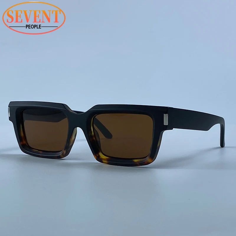 Steampunk Square Sunglasses Men 2026 Luxury Designer Trendy Photochromic Driving Punk Sun Glasses Male Outdoor Streetwear Shades