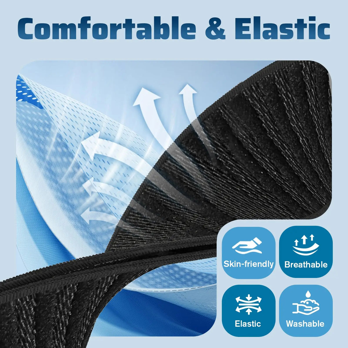 Replacement Nylon Bicep Bands for Whoop 5.0 Health,Fitness Activity Tracker Arm & Ankle Fitness Sport Strap for Whoop 5.0