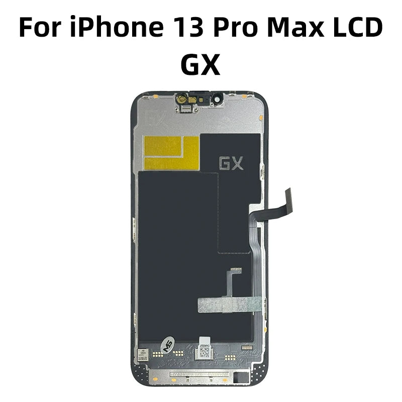 GX OLED For iPhone X XS XR XS Max LCD 11ProMax 13 ProMax 14ProMax 3D Touch Screen Digitizer 12 Mini 12 Pro Max Replacement Parts
