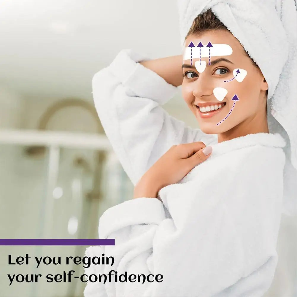 90pcs Anti-Wrinkle Patches For Frownies Patches Anti-Wrinkle Smile Lines Face Sticker Face Lift Tape Lifting For Women Forehead