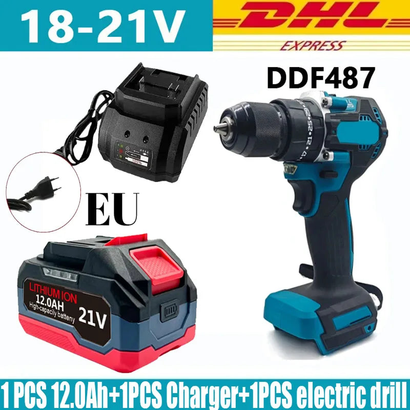 18V 21V 6.0 9.0 12.0Ah Rechargeable Lithium Battery For Makita 18v Power Tools Cordless Wrench Saw Drill Grinder Screwdriver .
