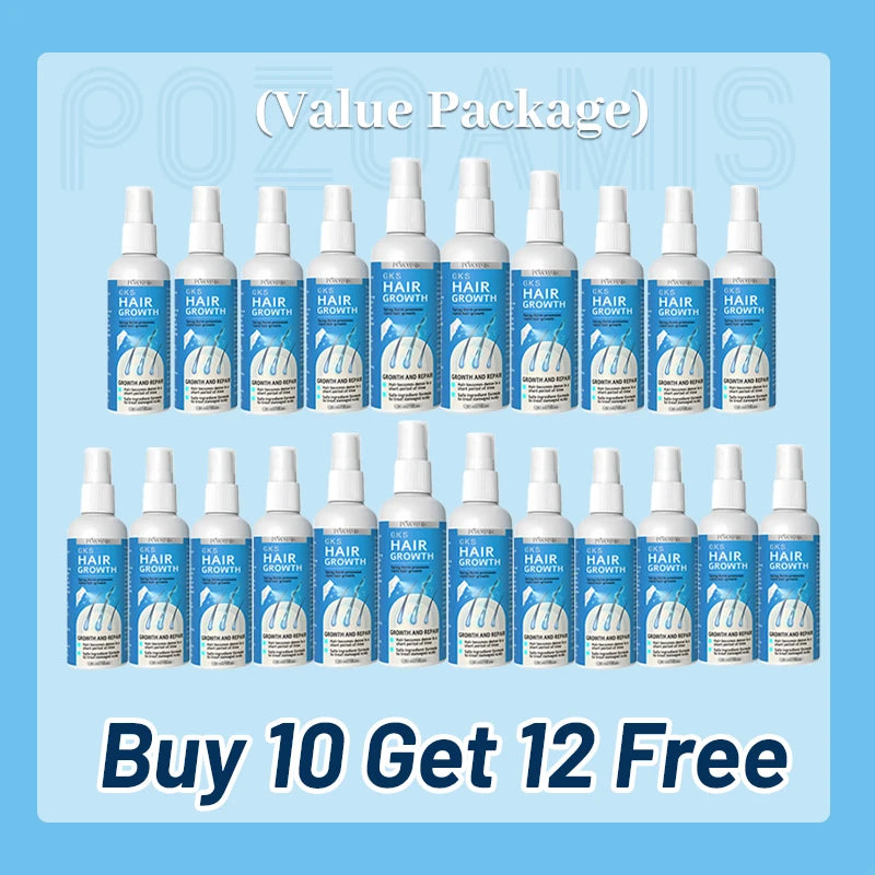 Suitable for everyone, premium scalp care spray for thicker, more vibrant hair.