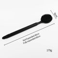 Silicone Scrubber Long Handle Exfoliating Shower Brush Double Sided Back Cleaning Dirt Remover Massage Bathing Body Skin Care