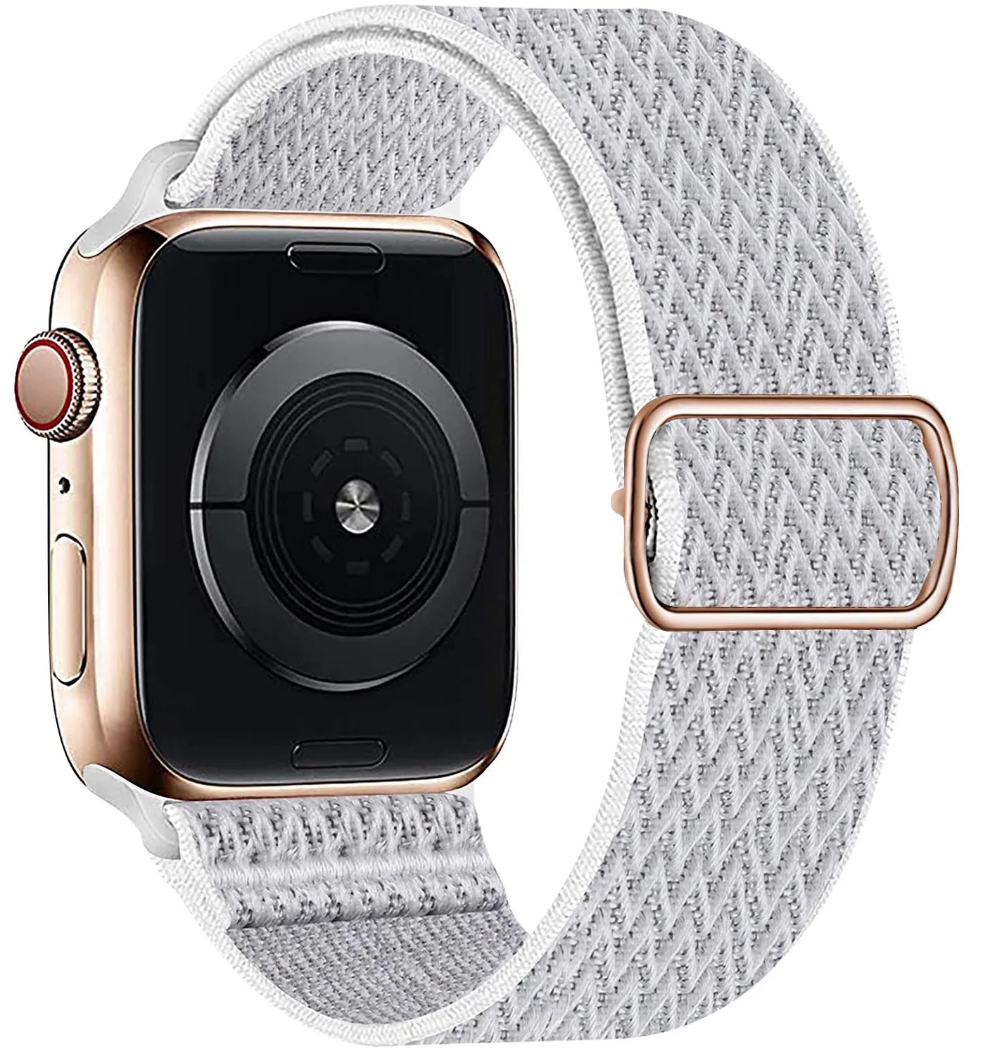 Scrunchie Strap for Apple Watch Band 45mm 44mm 40mm 41mm Adjustable Nylon Bracelet iWatch Series Ultra 3 4 5 SE 6 7 8 9 10 11