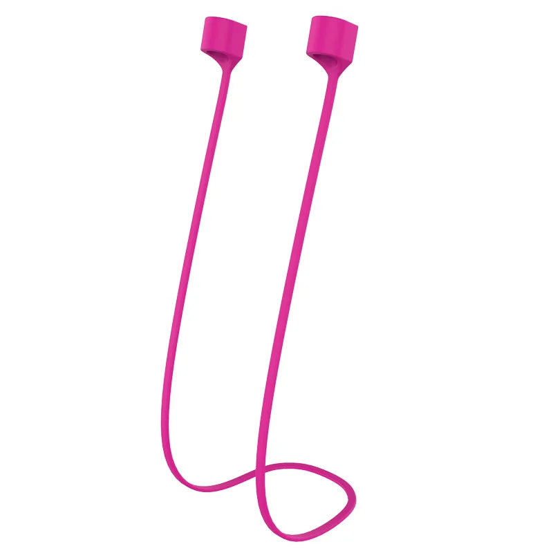 Strap Headphone Neck Strap for AirPods 1 2 3 Pro Earphone Anti Lost Silicone Rope Holder Neck Cord String Earphone Accessories