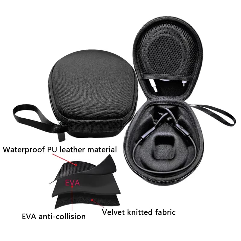 Universal Bone Conduction Earphone Storage Bag Soft EVA Headphone Earbuds Protector Storage Bags Waterproof Travel Carrying Case
