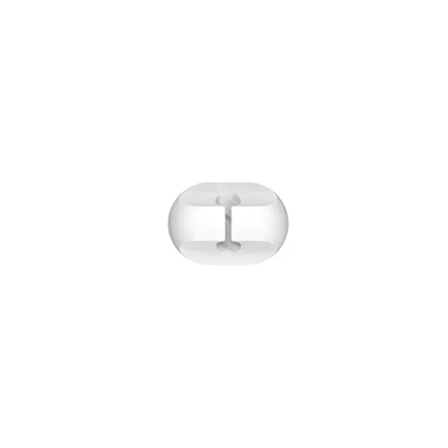 VIKEFON Cable Cord Wire Organizer Silicone USB Cable Winder Management Clips Self Adhesive for Mouse Keyboard Headset For iPhone