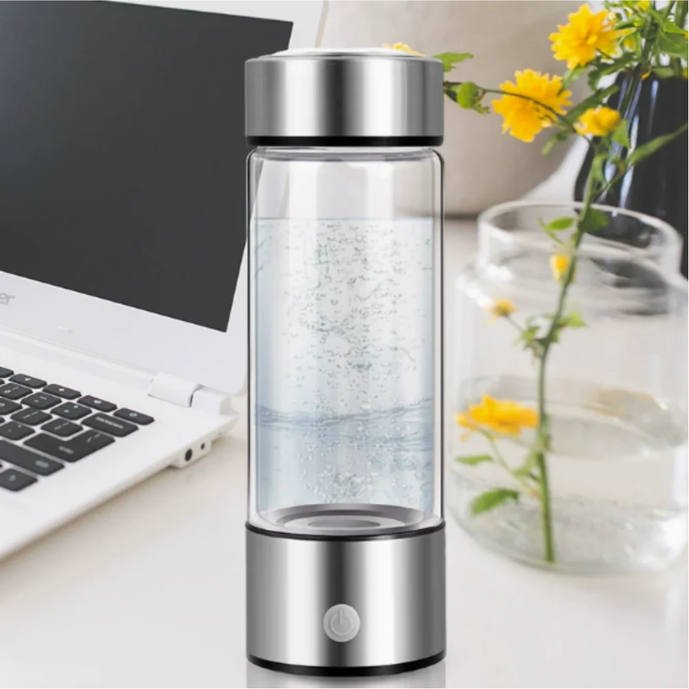 Portable USB Hydrogen Water Generator Bottle