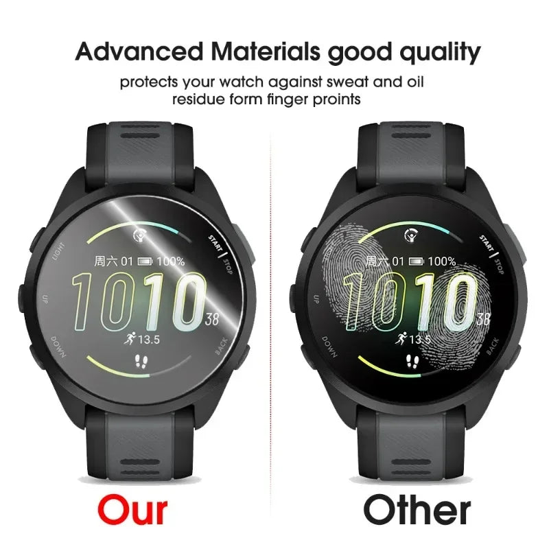 Tempered Glass for Garmin Forerunner 165 965 945 935 220 225 230 235 255s 735XT 620 630 Watch Anti Scratch Screen Protector Film