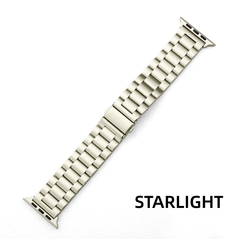 Stainless steel Strap For Apple Watch band UItra 49mm 9 8 7 45mm 41mm metal belt on Iwatch series 6 5 4 SE 3 44mm 42mm 40mm 38mm