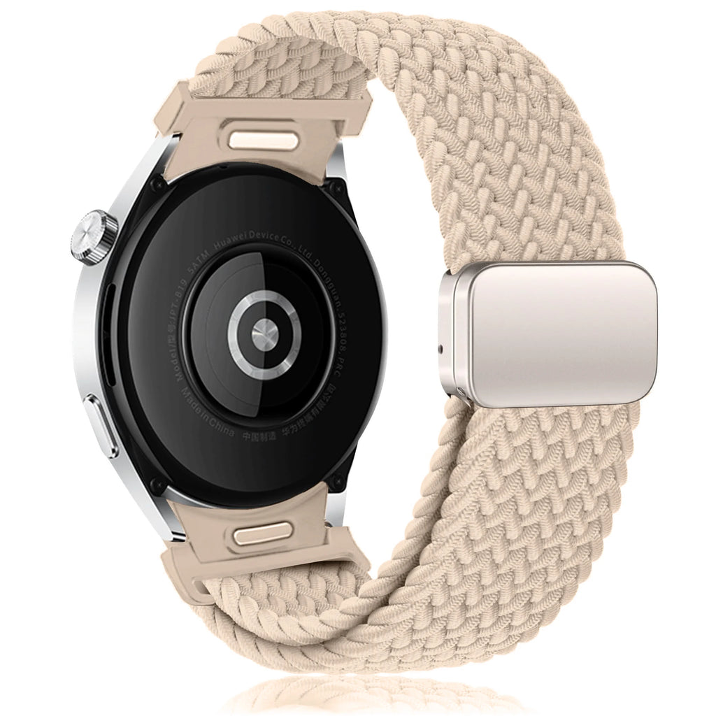 No Gaps Band For Samsung Galaxy Watch 6 4 classic/5 pro 47mm 43mm 44mm 40mm magnetic Braided bracelet Galaxy watch6 watch4 strap