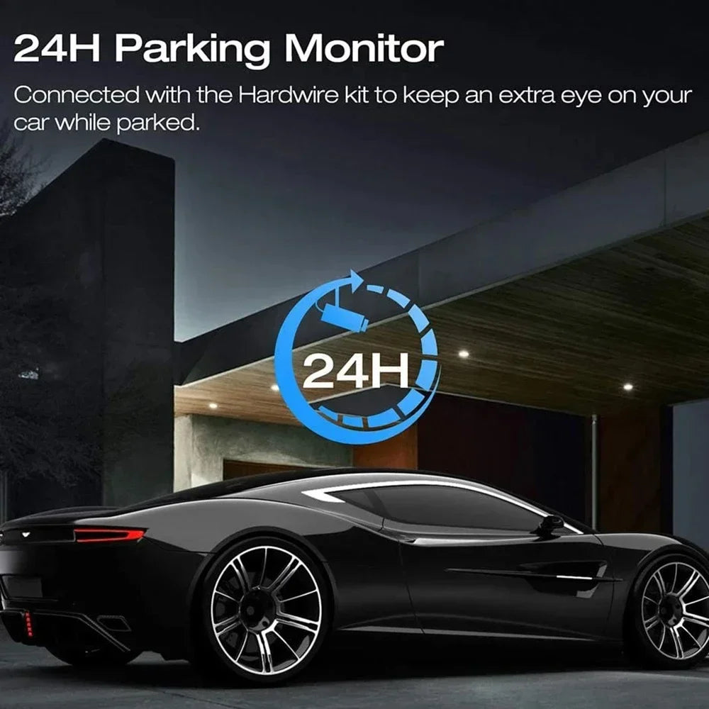 360 Degrees 4Camera Front Left Right Rear View camera WIFI 1080P Video Recorder Car DVR Dash Cam 4 Way add 24H Hardware Kit